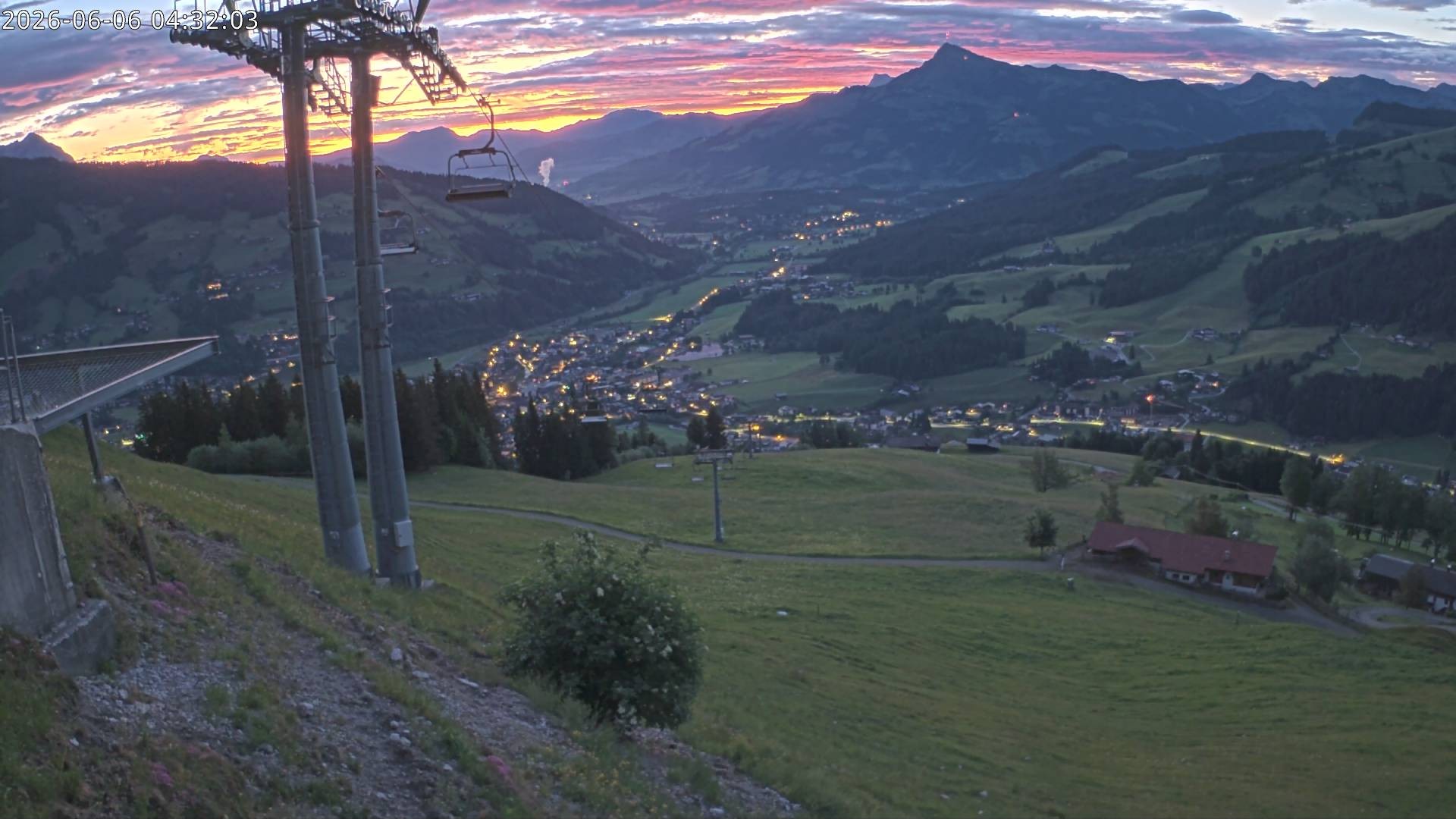 Archiv Foto Webcam Bergstation Gaisberg, Kitzbühel