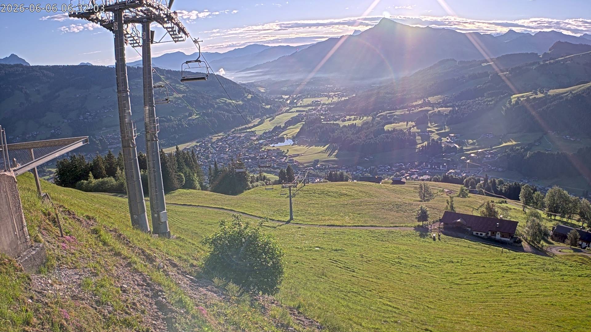 Archiv Foto Webcam Bergstation Gaisberg, Kitzbühel
