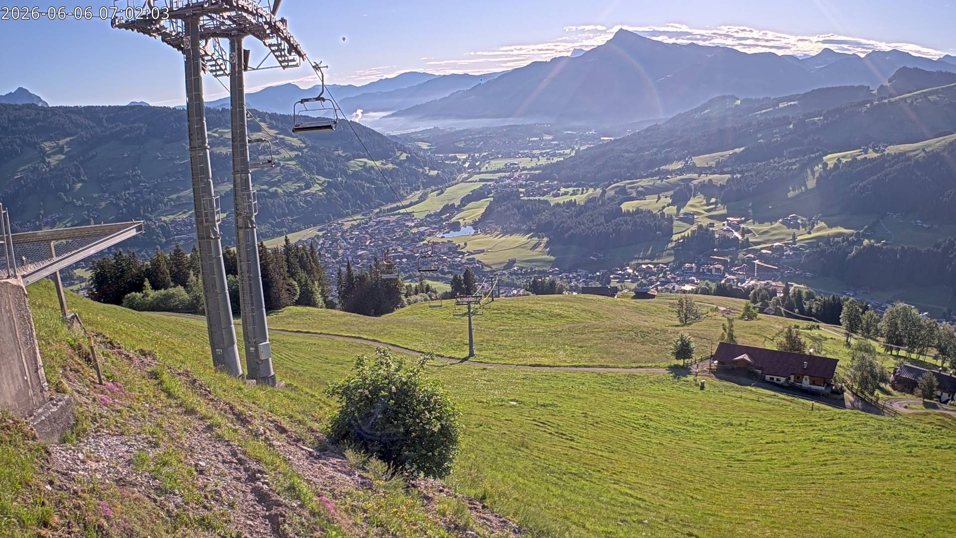 Archiv Foto Webcam Bergstation Gaisberg, Kitzbühel