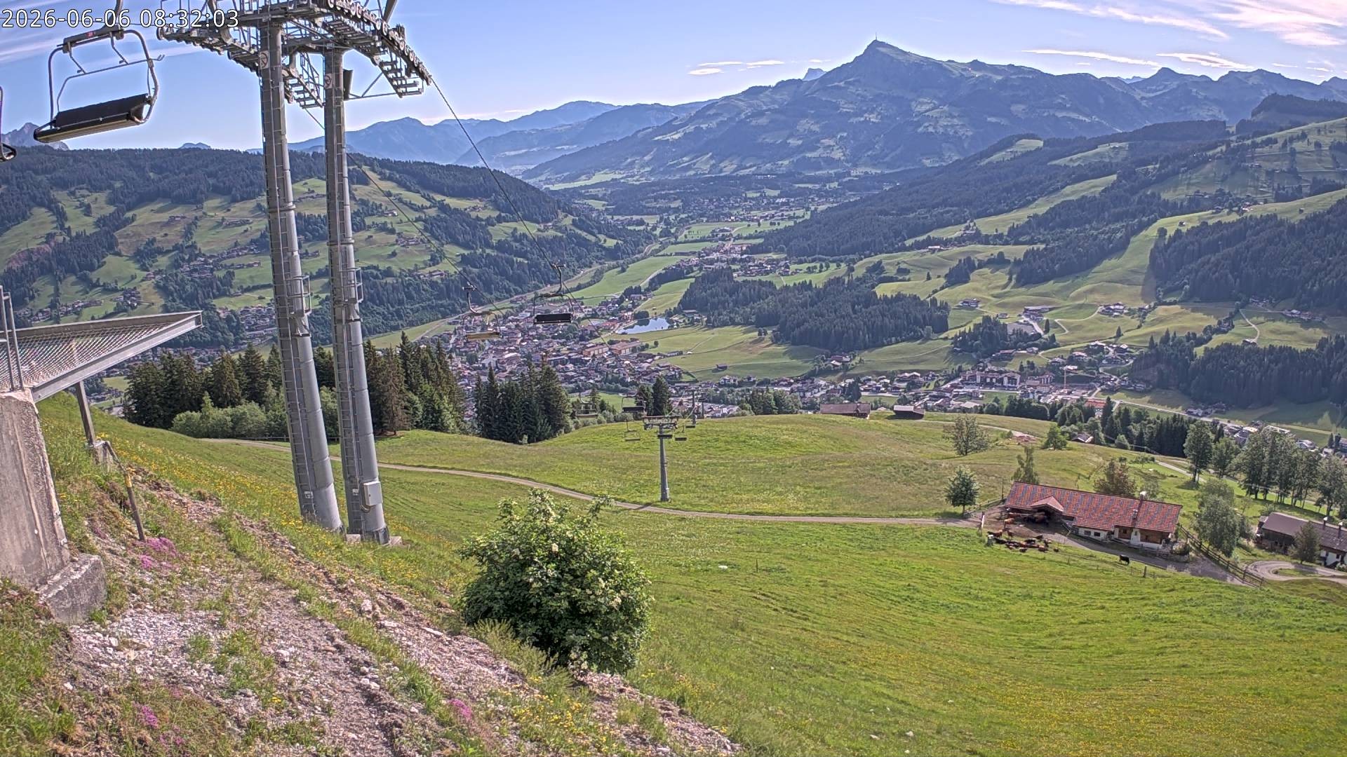 Archiv Foto Webcam Bergstation Gaisberg, Kitzbühel