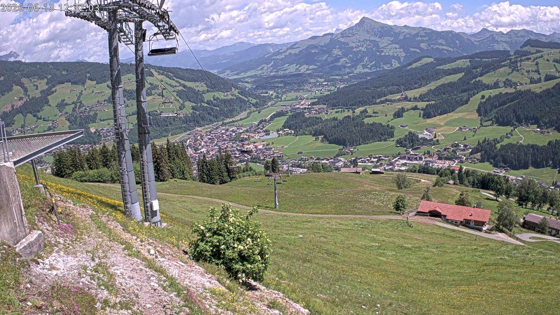 Archiv Foto Webcam Bergstation Gaisberg, Kitzbühel