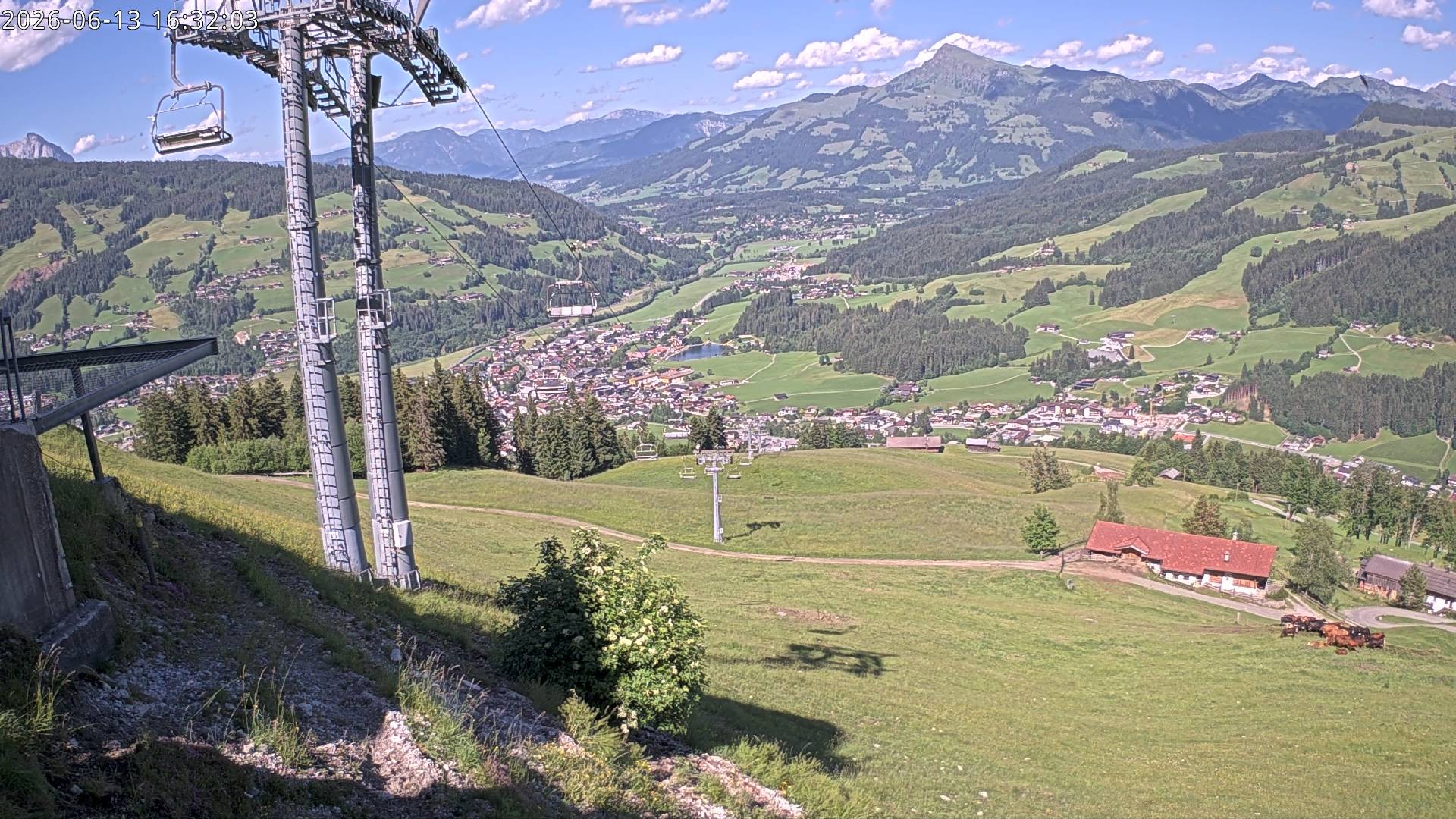 Archiv Foto Webcam Bergstation Gaisberg, Kitzbühel