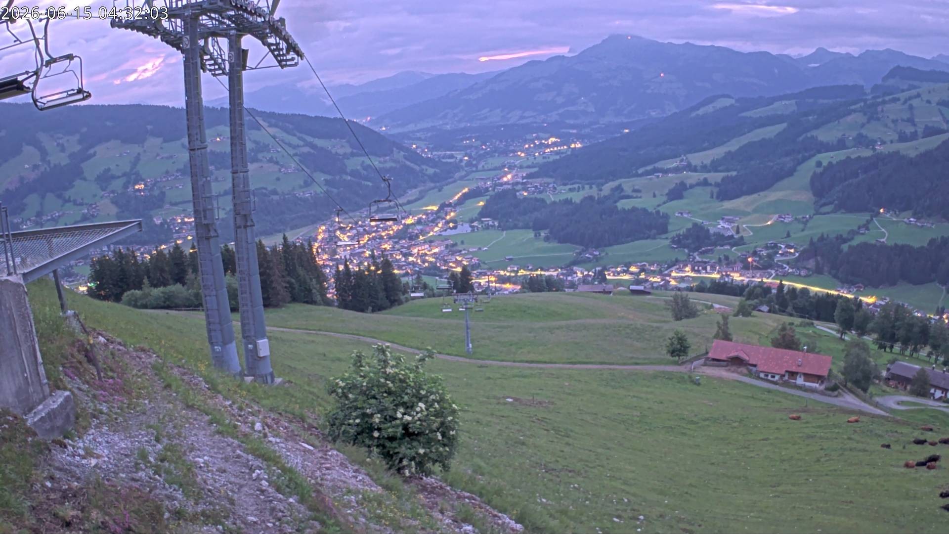Archiv Foto Webcam Bergstation Gaisberg, Kitzbühel
