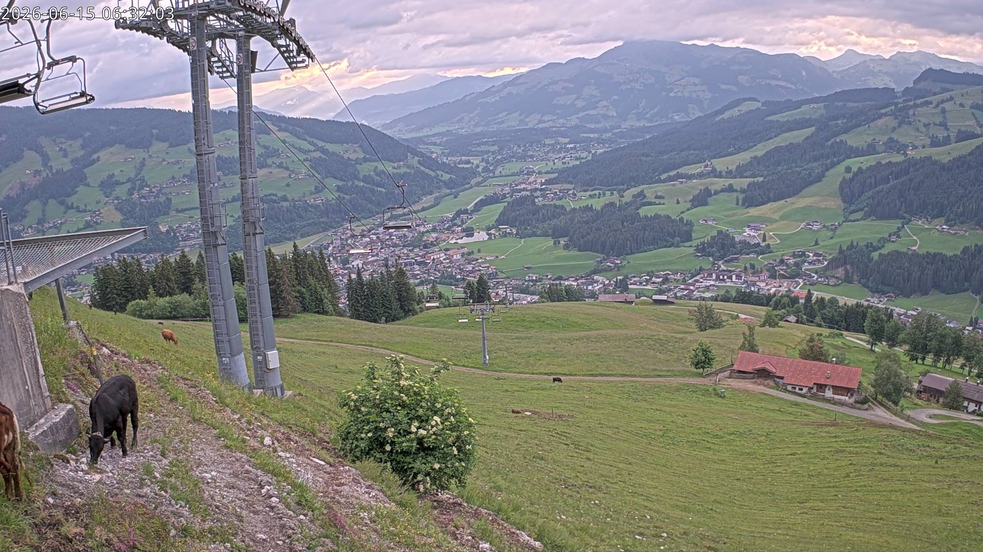 Archiv Foto Webcam Bergstation Gaisberg, Kitzbühel