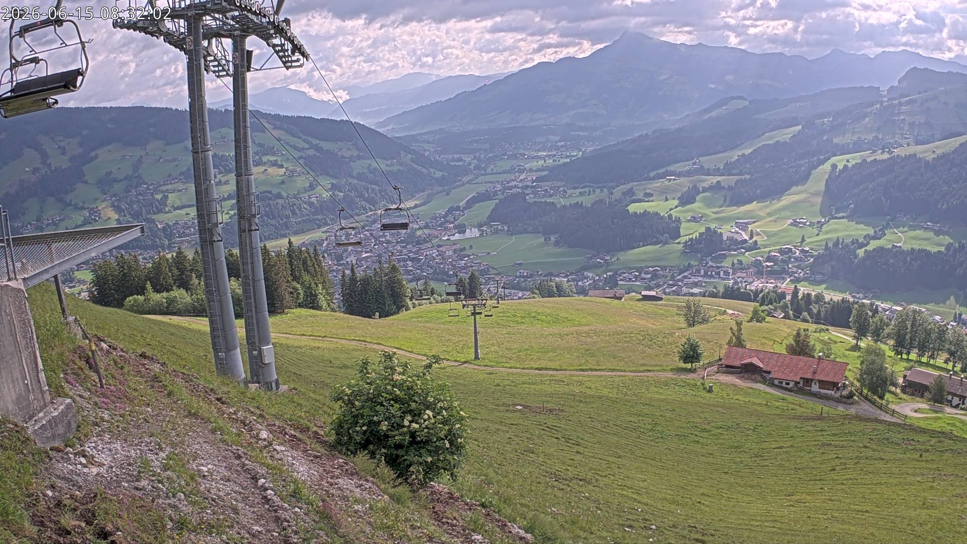 Archiv Foto Webcam Bergstation Gaisberg, Kitzbühel