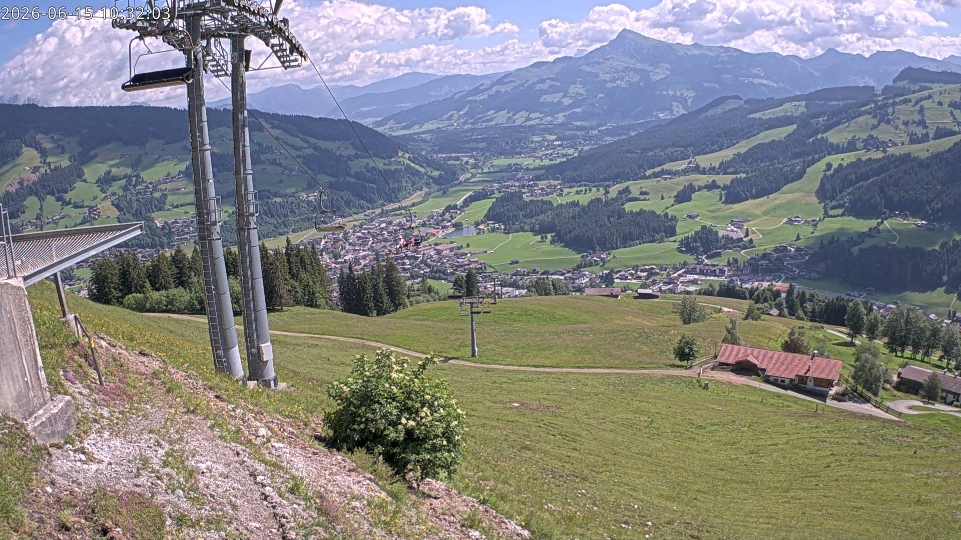 Archiv Foto Webcam Bergstation Gaisberg, Kitzbühel