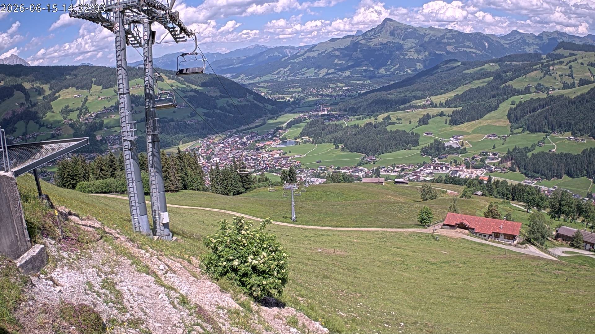 Archiv Foto Webcam Bergstation Gaisberg, Kitzbühel