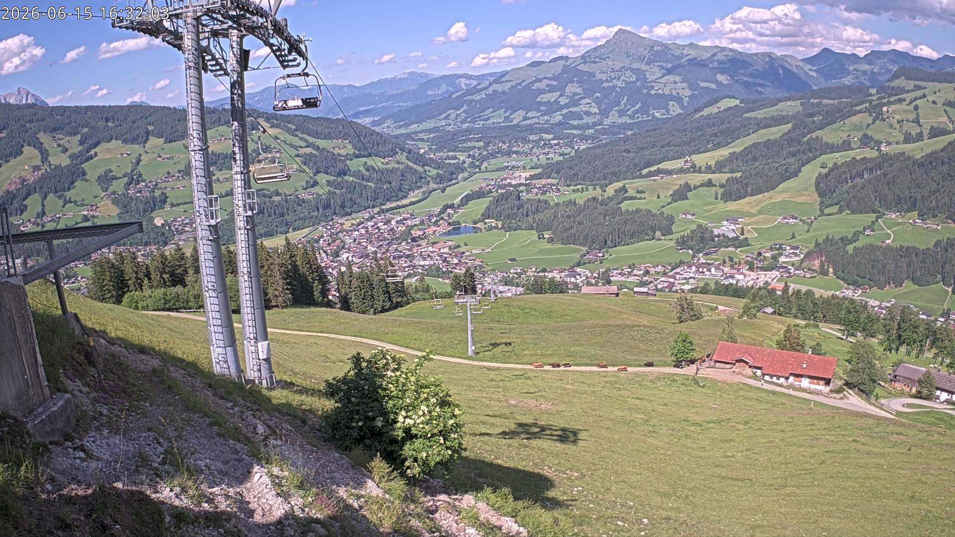 Archiv Foto Webcam Bergstation Gaisberg, Kitzbühel