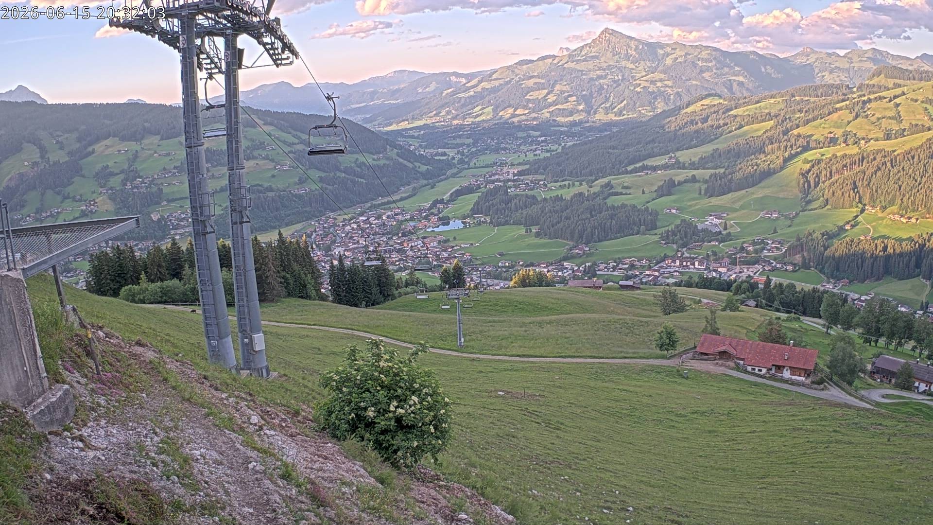 Archiv Foto Webcam Bergstation Gaisberg, Kitzbühel