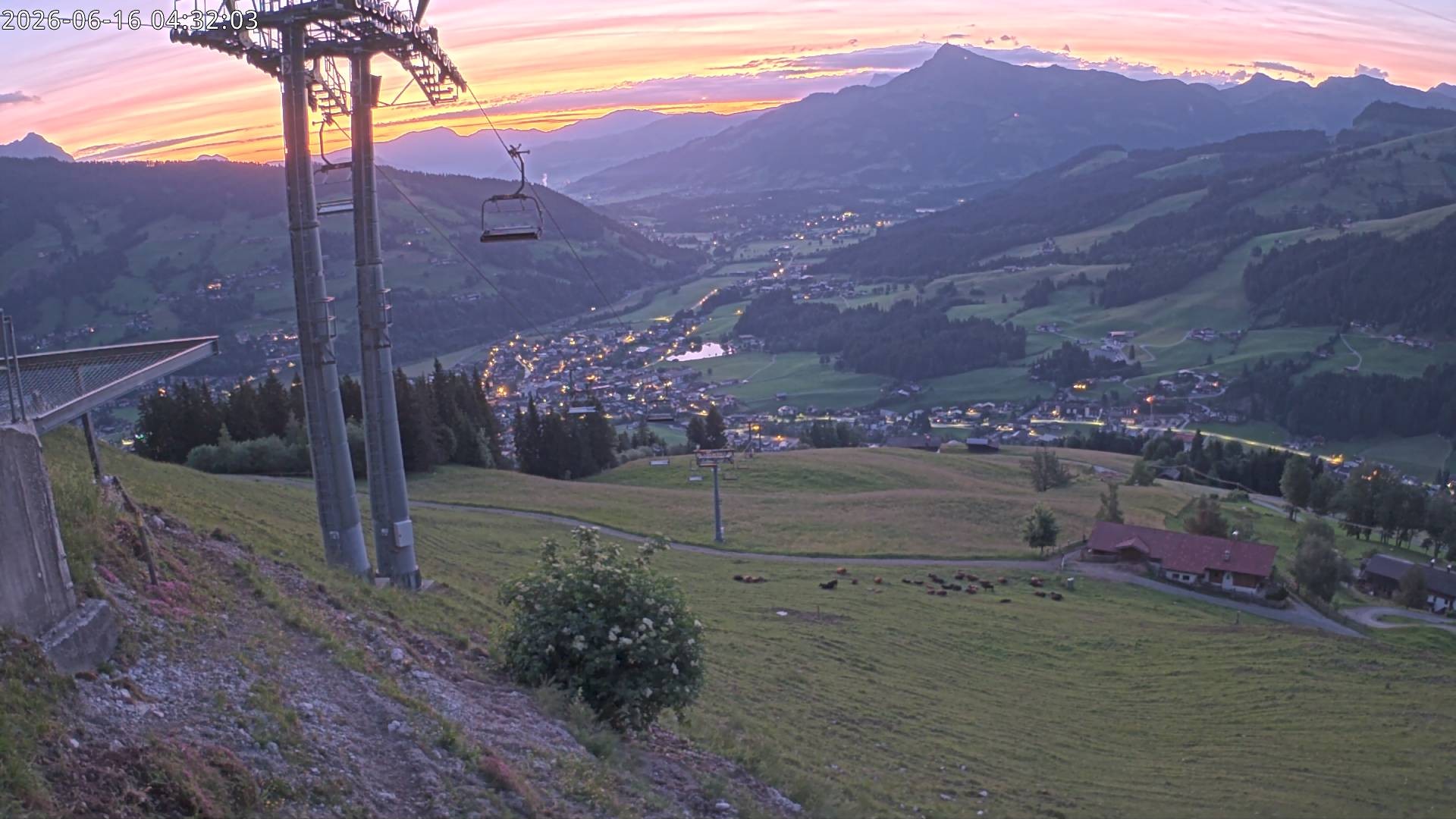 Archiv Foto Webcam Bergstation Gaisberg, Kitzbühel