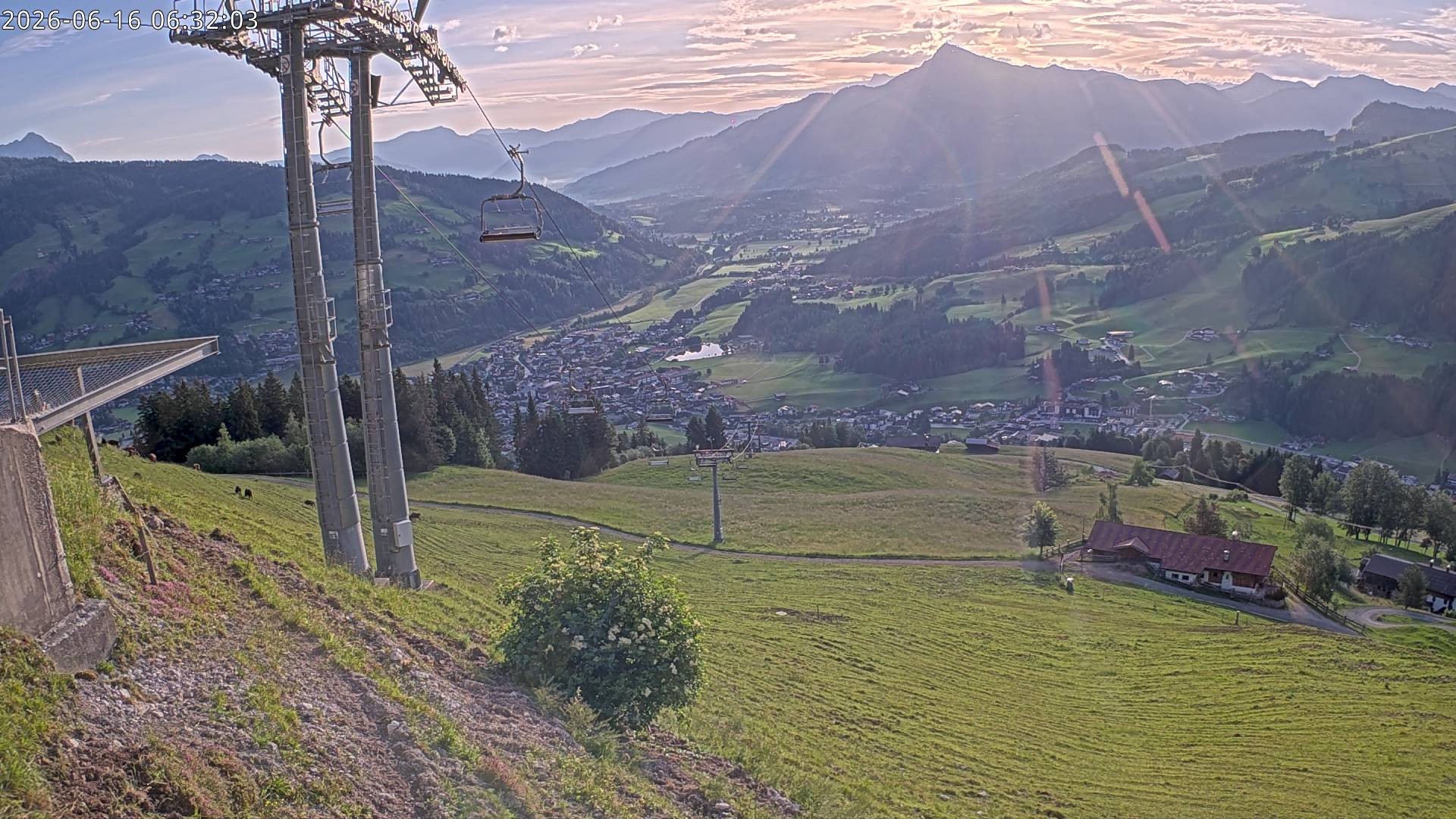 Archiv Foto Webcam Bergstation Gaisberg, Kitzbühel