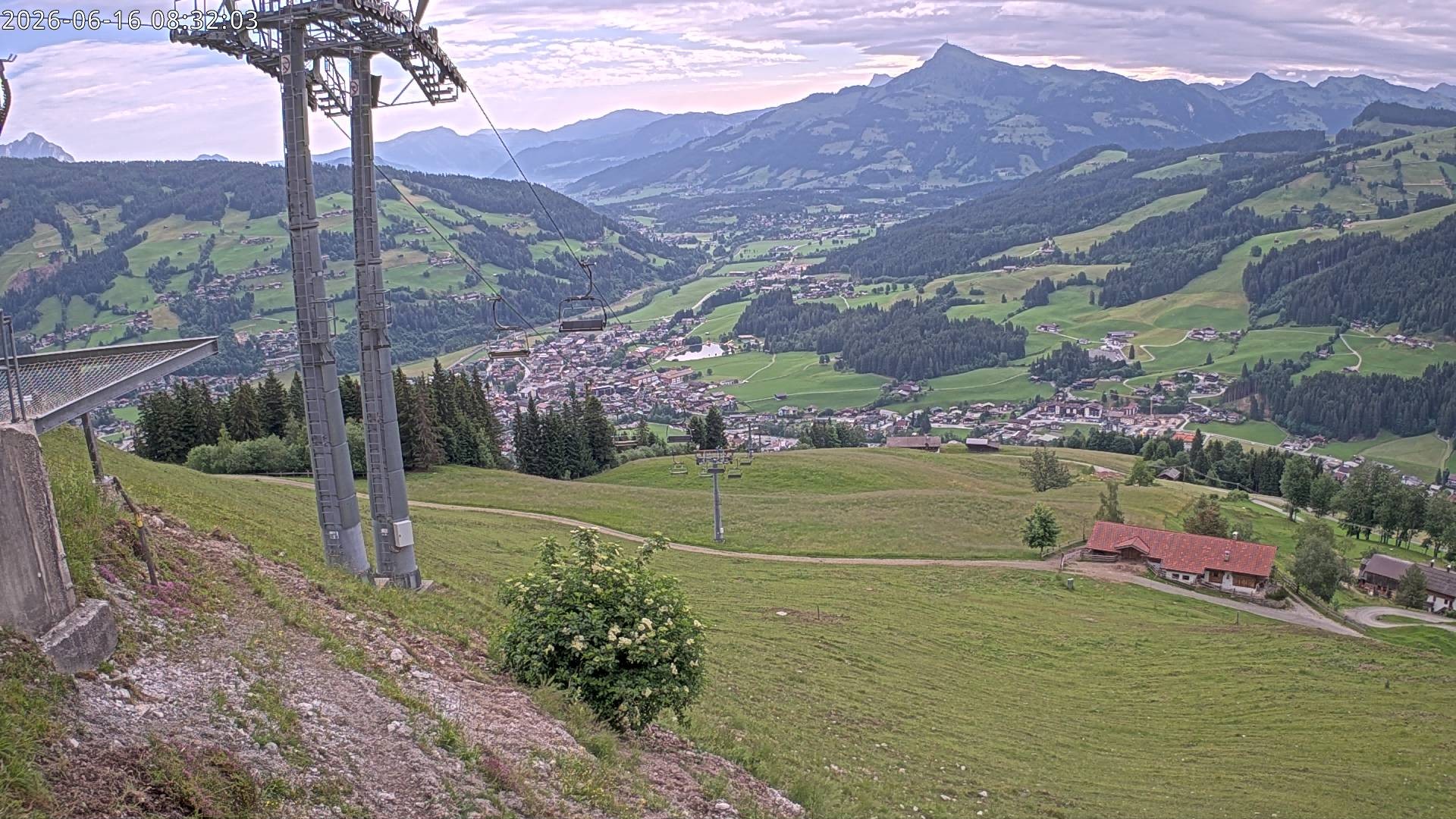 Archiv Foto Webcam Bergstation Gaisberg, Kitzbühel