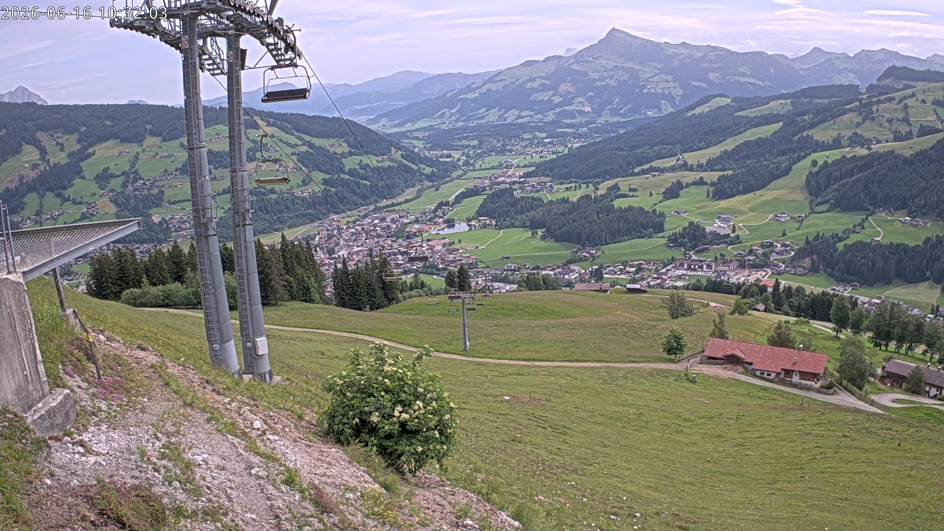 Archiv Foto Webcam Bergstation Gaisberg, Kitzbühel
