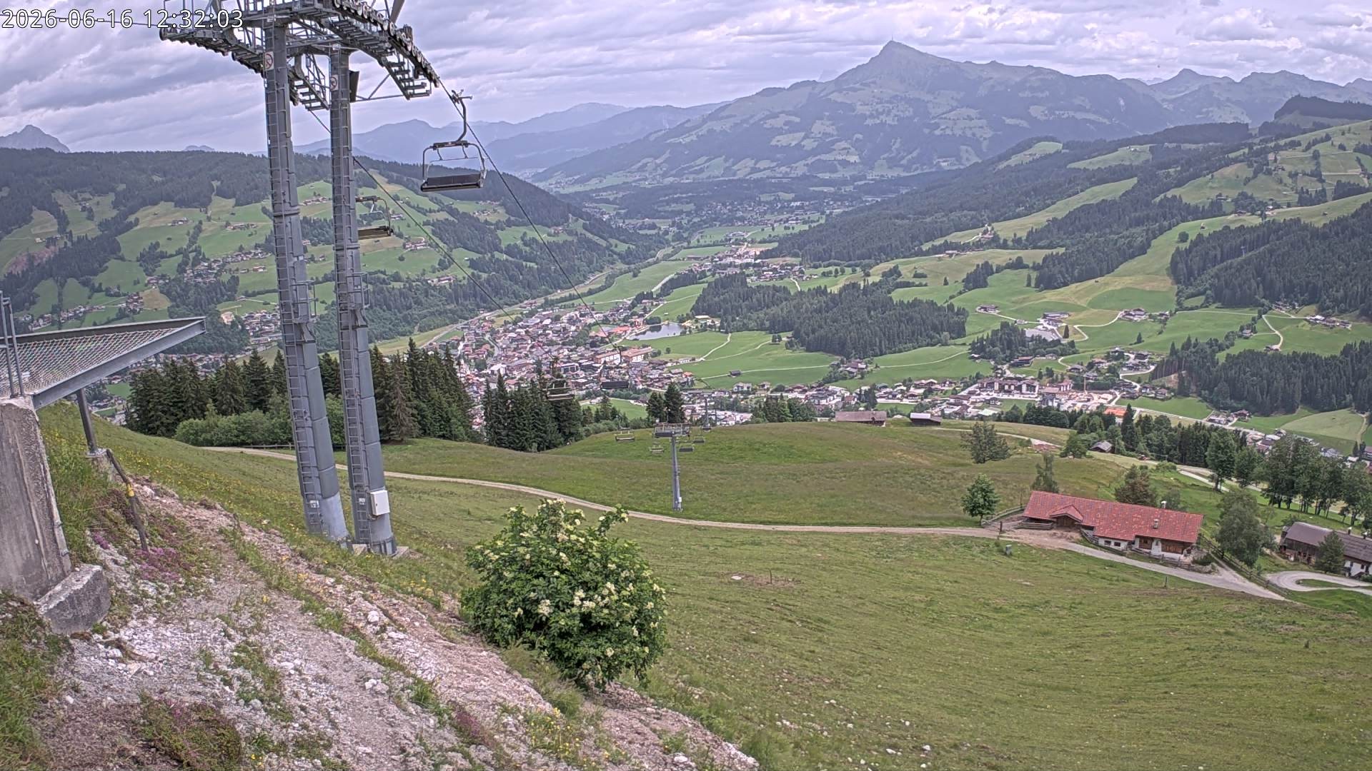 Archiv Foto Webcam Bergstation Gaisberg, Kitzbühel