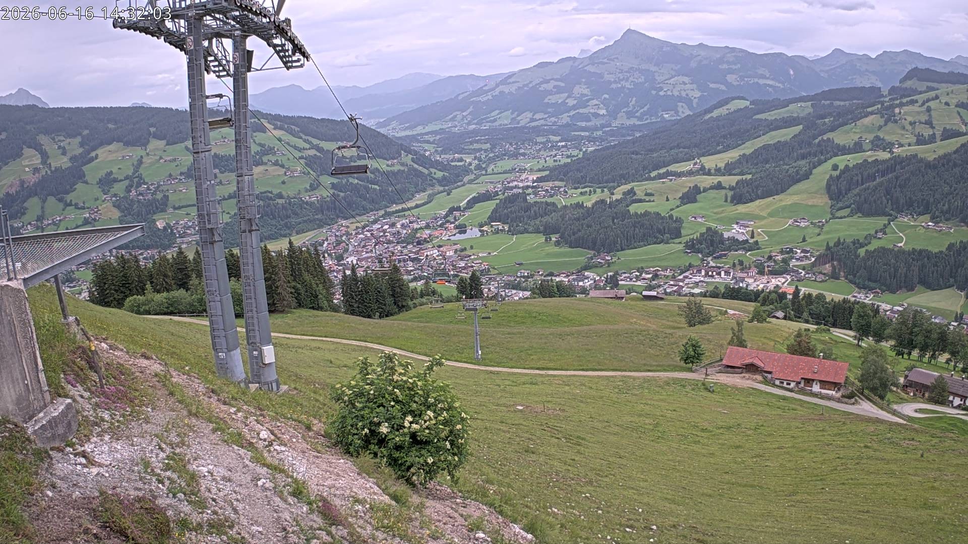 Archiv Foto Webcam Bergstation Gaisberg, Kitzbühel
