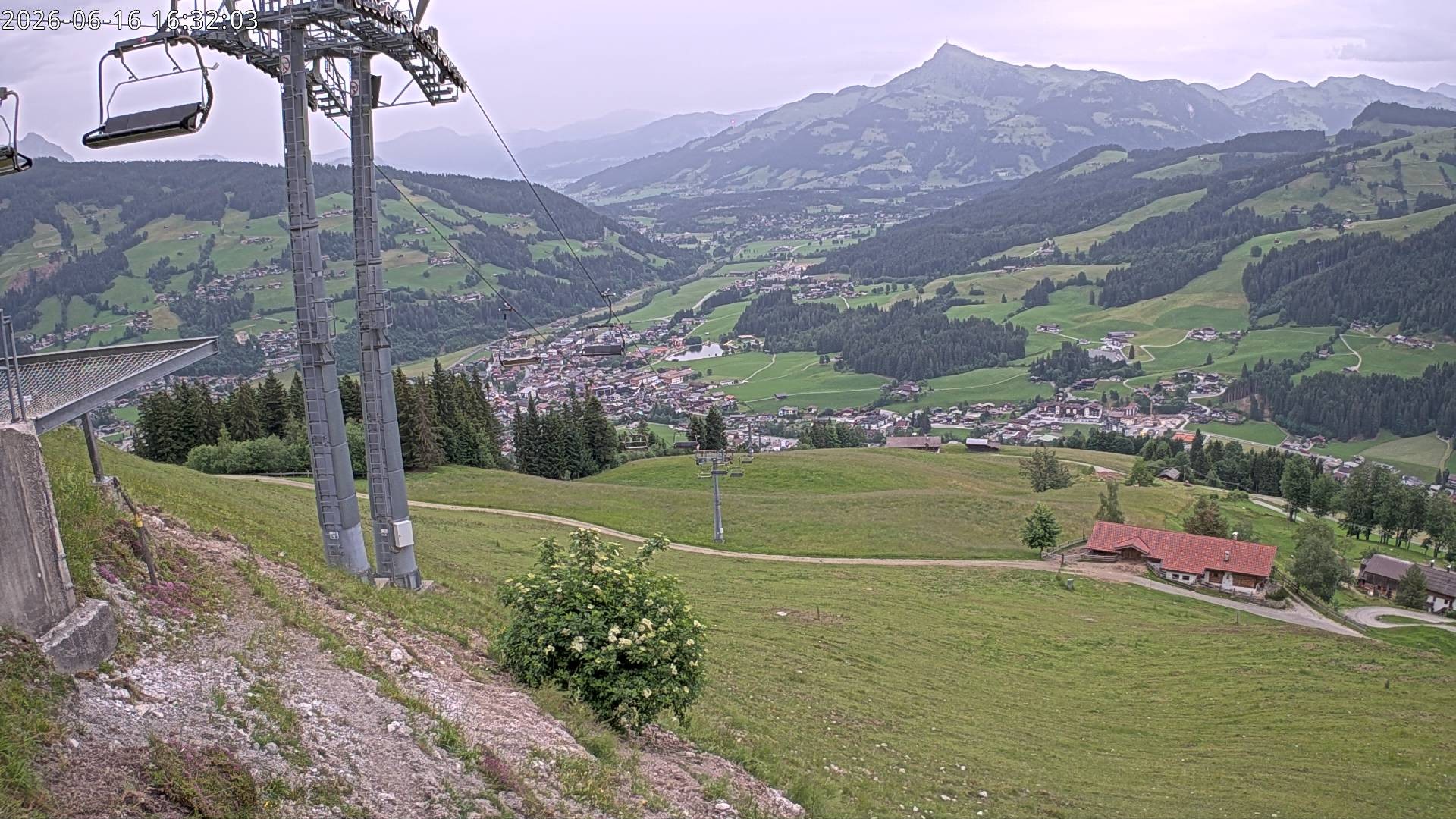 Archiv Foto Webcam Bergstation Gaisberg, Kitzbühel