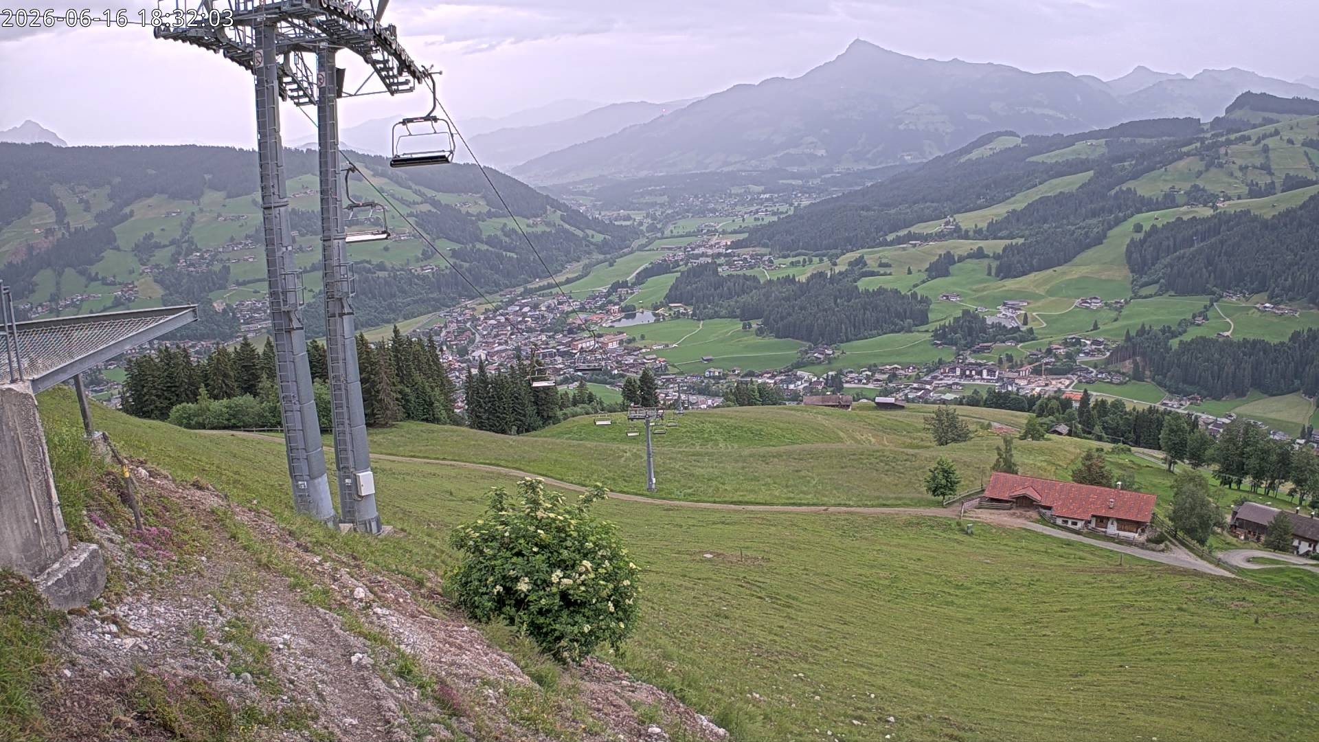 Archiv Foto Webcam Bergstation Gaisberg, Kitzbühel