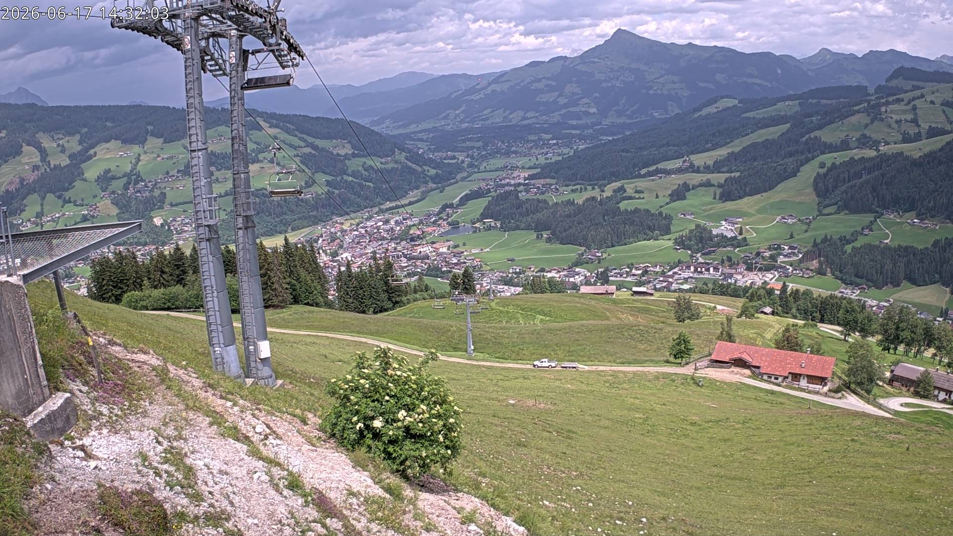 Archiv Foto Webcam Bergstation Gaisberg, Kitzbühel
