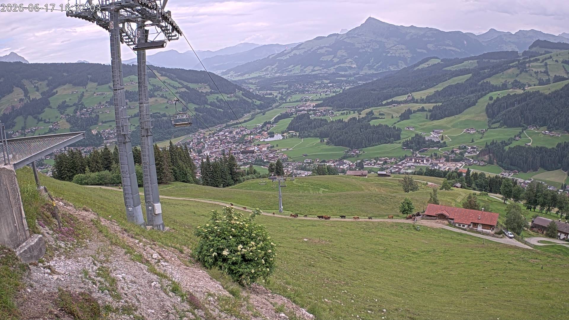 Archiv Foto Webcam Bergstation Gaisberg, Kitzbühel