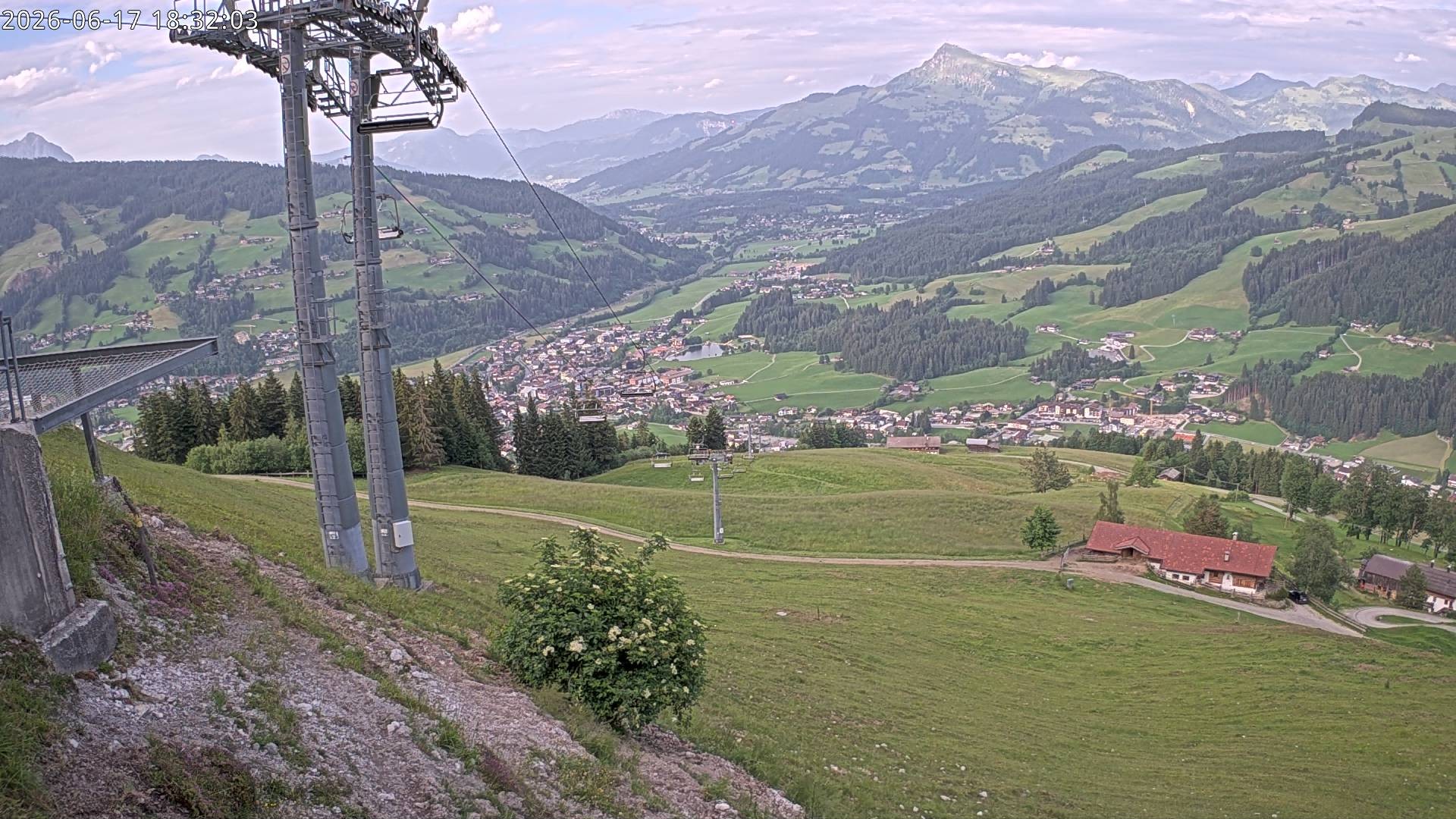 Archiv Foto Webcam Bergstation Gaisberg, Kitzbühel