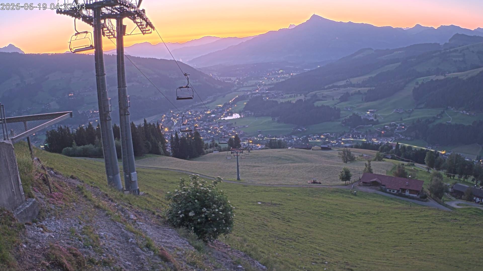 Archiv Foto Webcam Bergstation Gaisberg, Kitzbühel