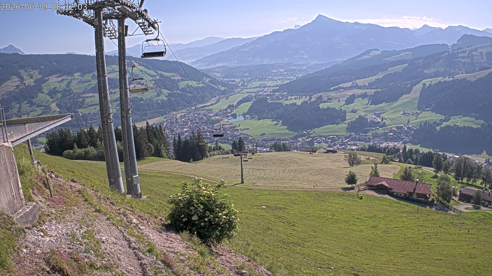 Archiv Foto Webcam Bergstation Gaisberg, Kitzbühel