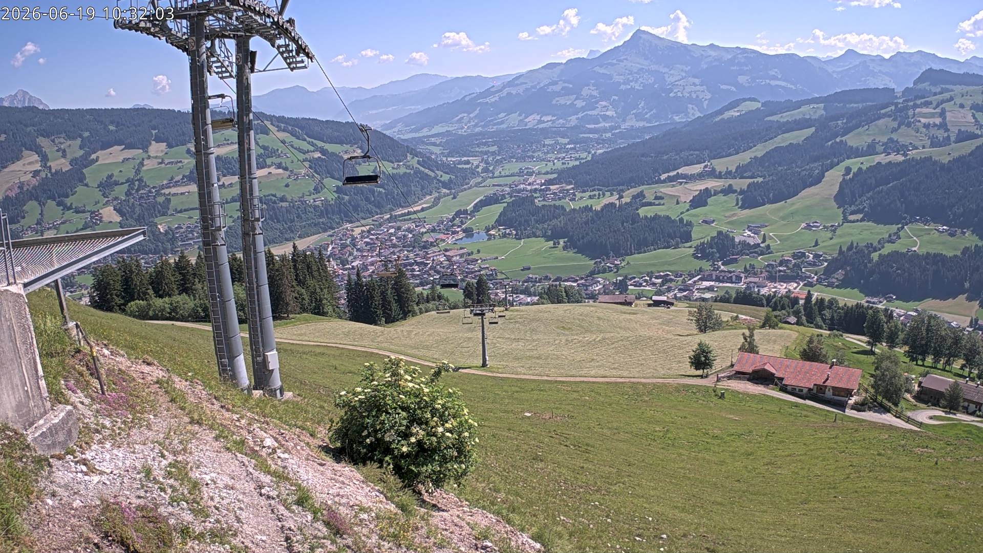Archiv Foto Webcam Bergstation Gaisberg, Kitzbühel