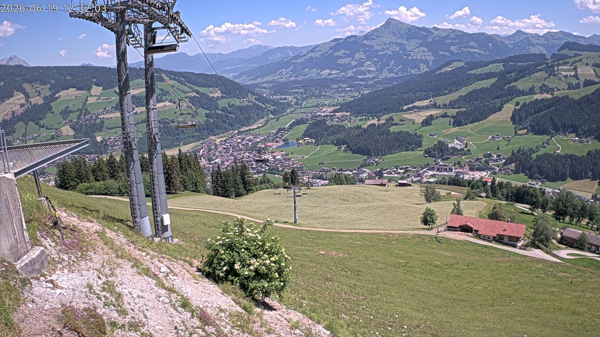 Archiv Foto Webcam Bergstation Gaisberg, Kitzbühel