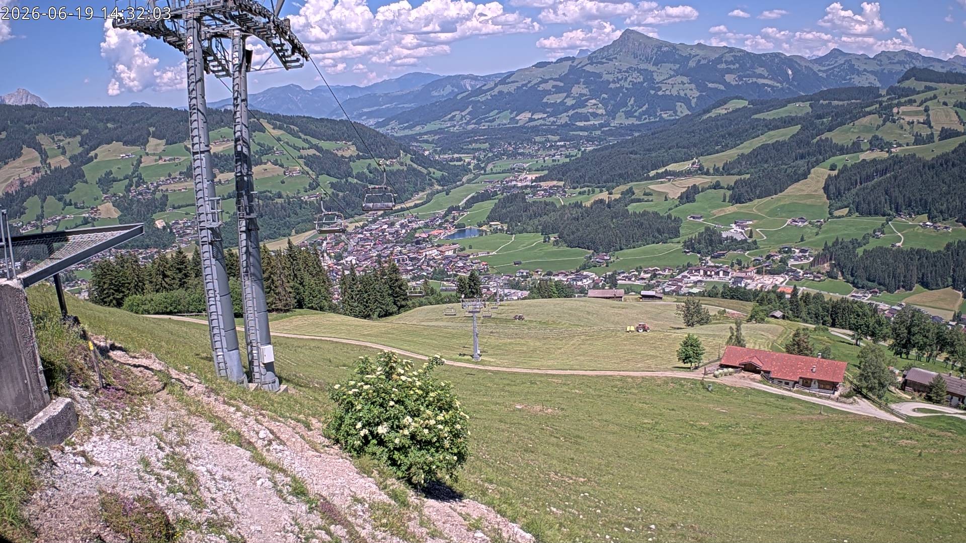 Archiv Foto Webcam Bergstation Gaisberg, Kitzbühel