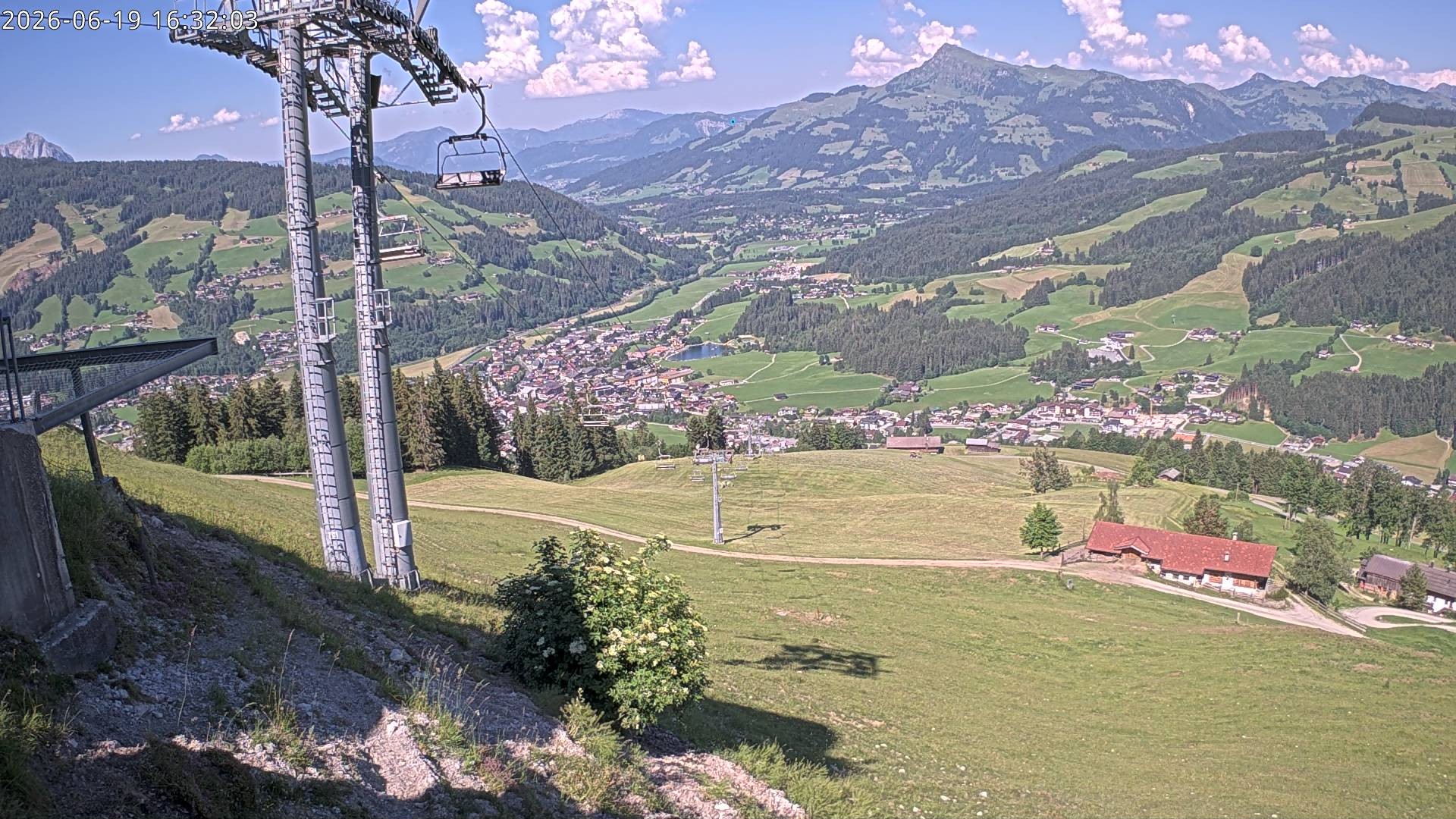 Archiv Foto Webcam Bergstation Gaisberg, Kitzbühel
