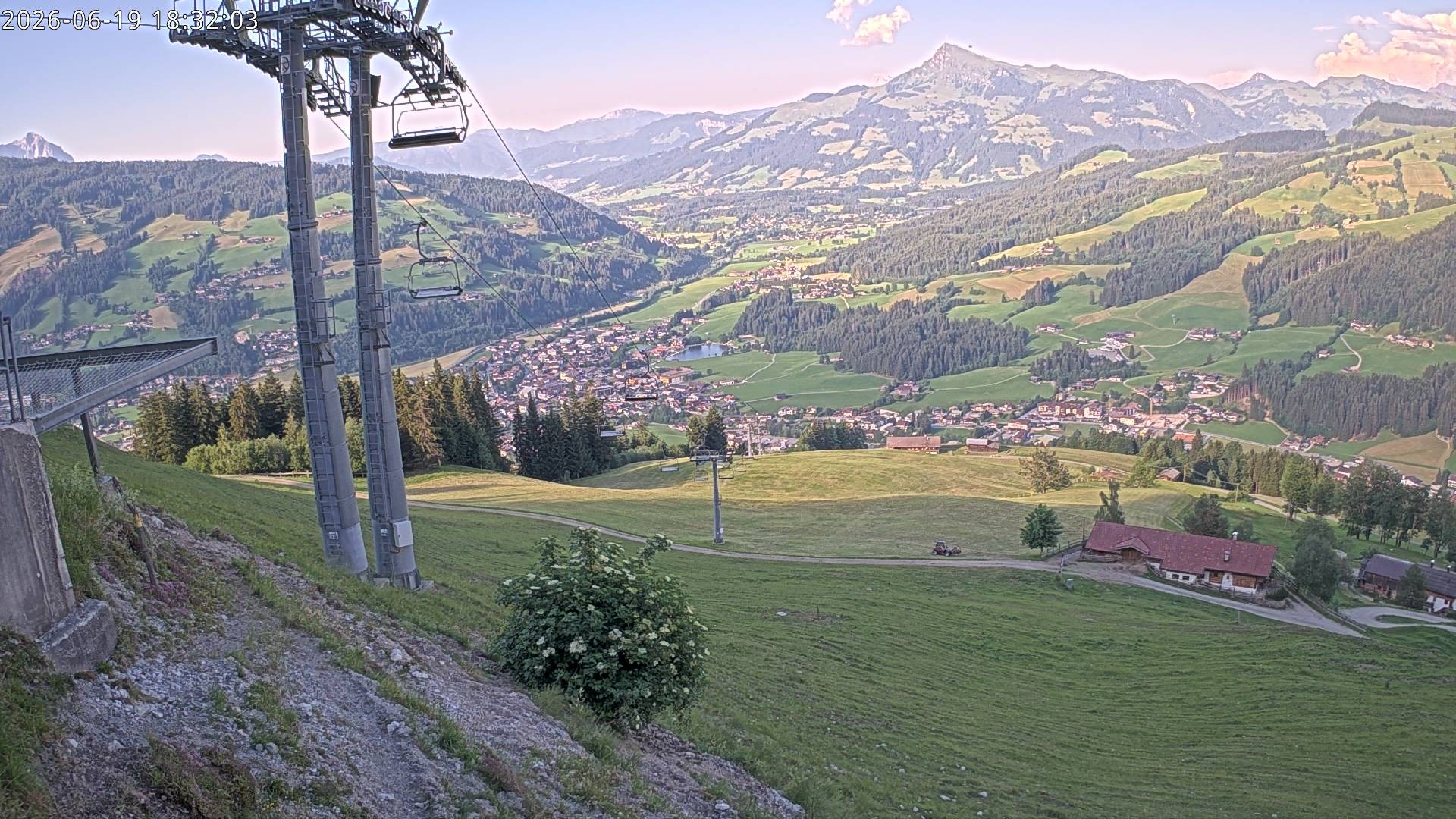 Archiv Foto Webcam Bergstation Gaisberg, Kitzbühel
