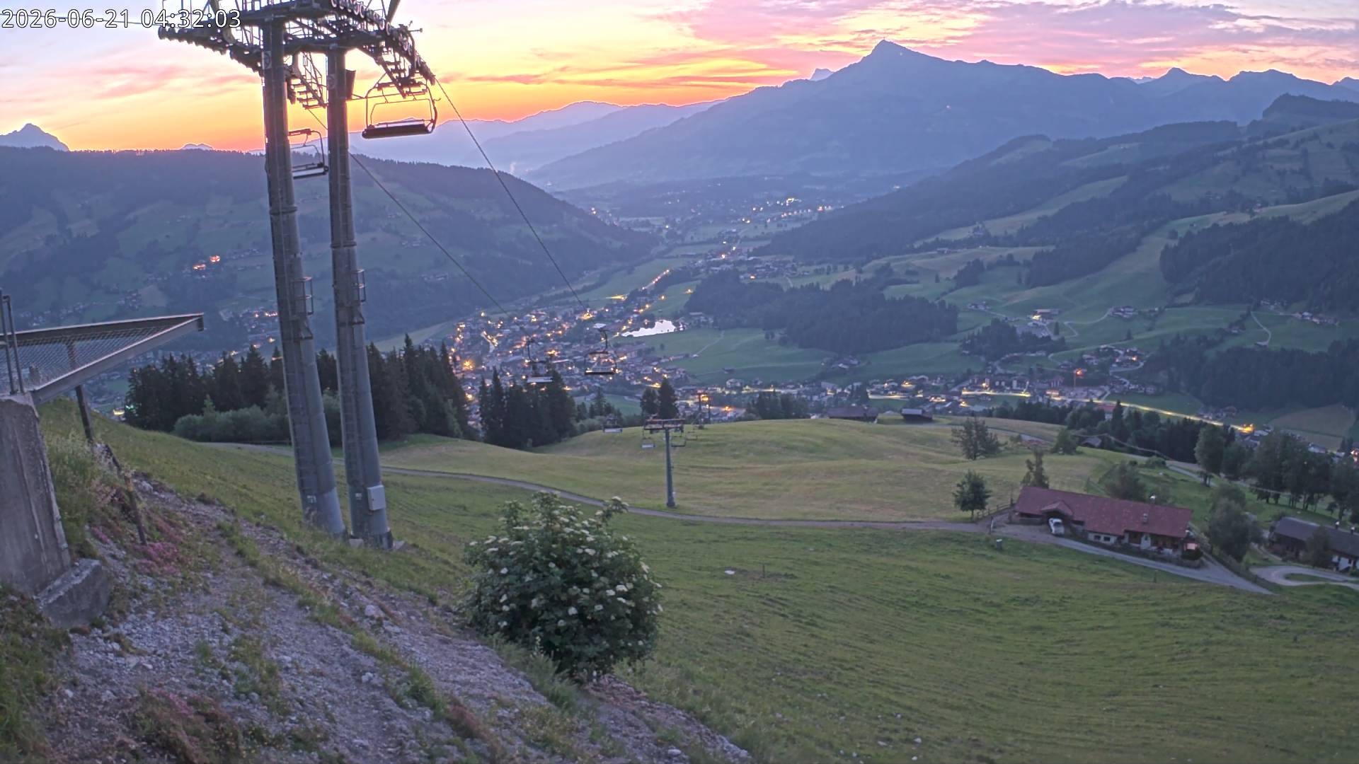 Archiv Foto Webcam Bergstation Gaisberg, Kitzbühel