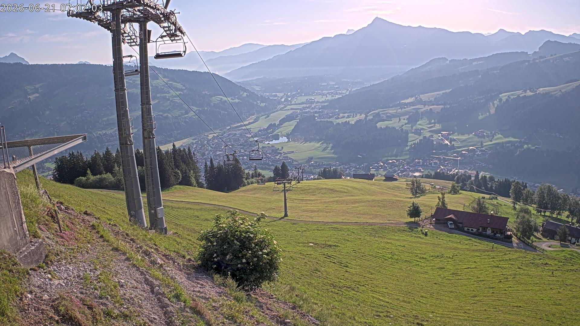 Archiv Foto Webcam Bergstation Gaisberg, Kitzbühel