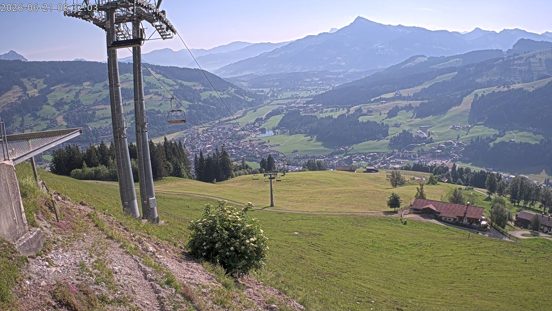 Archiv Foto Webcam Bergstation Gaisberg, Kitzbühel