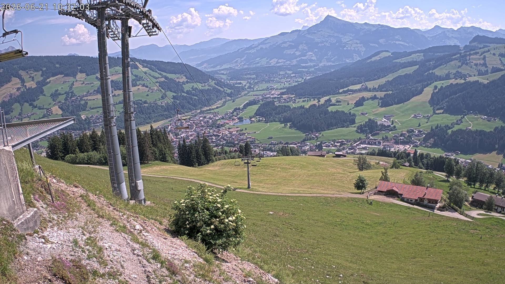 Archiv Foto Webcam Bergstation Gaisberg, Kitzbühel