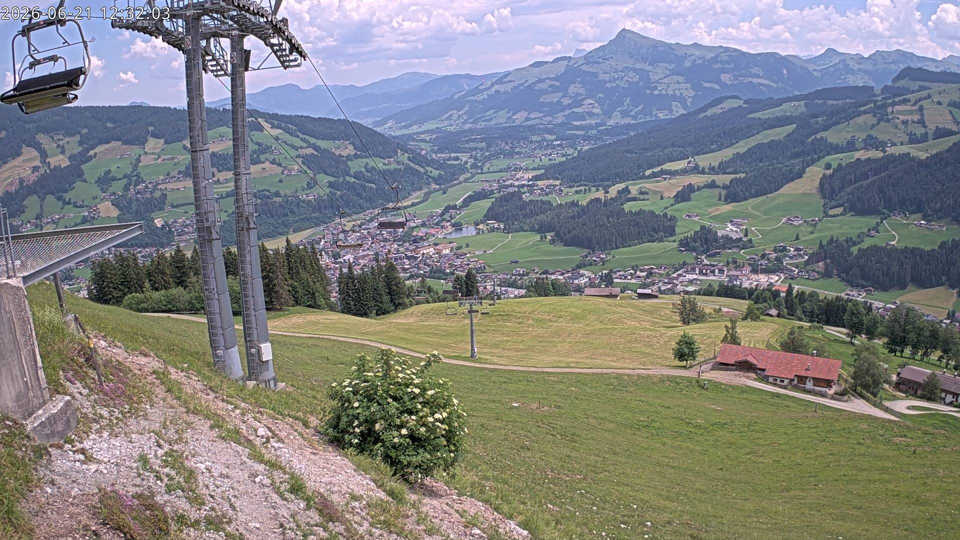 Archiv Foto Webcam Bergstation Gaisberg, Kitzbühel