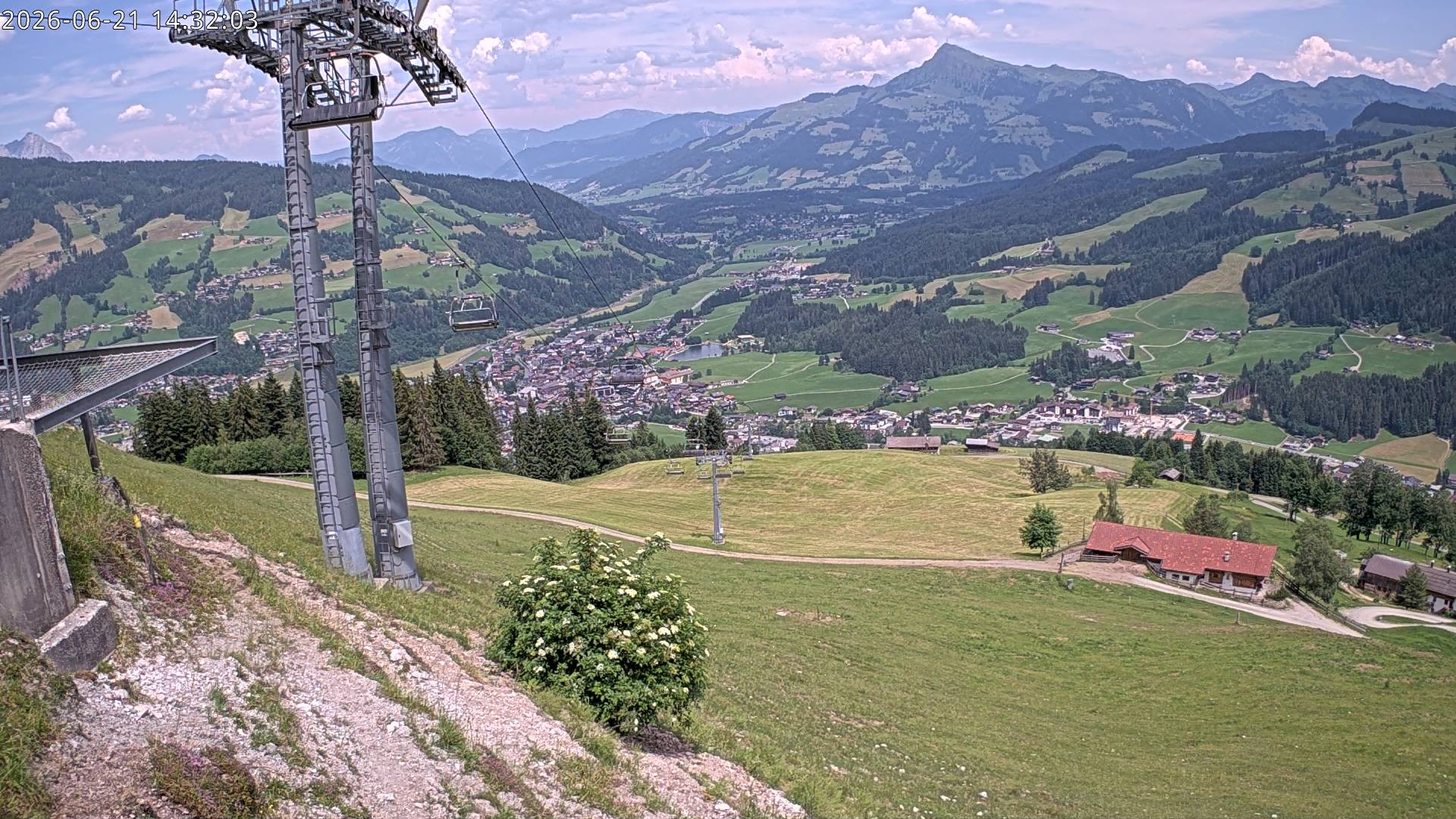 Archiv Foto Webcam Bergstation Gaisberg, Kitzbühel