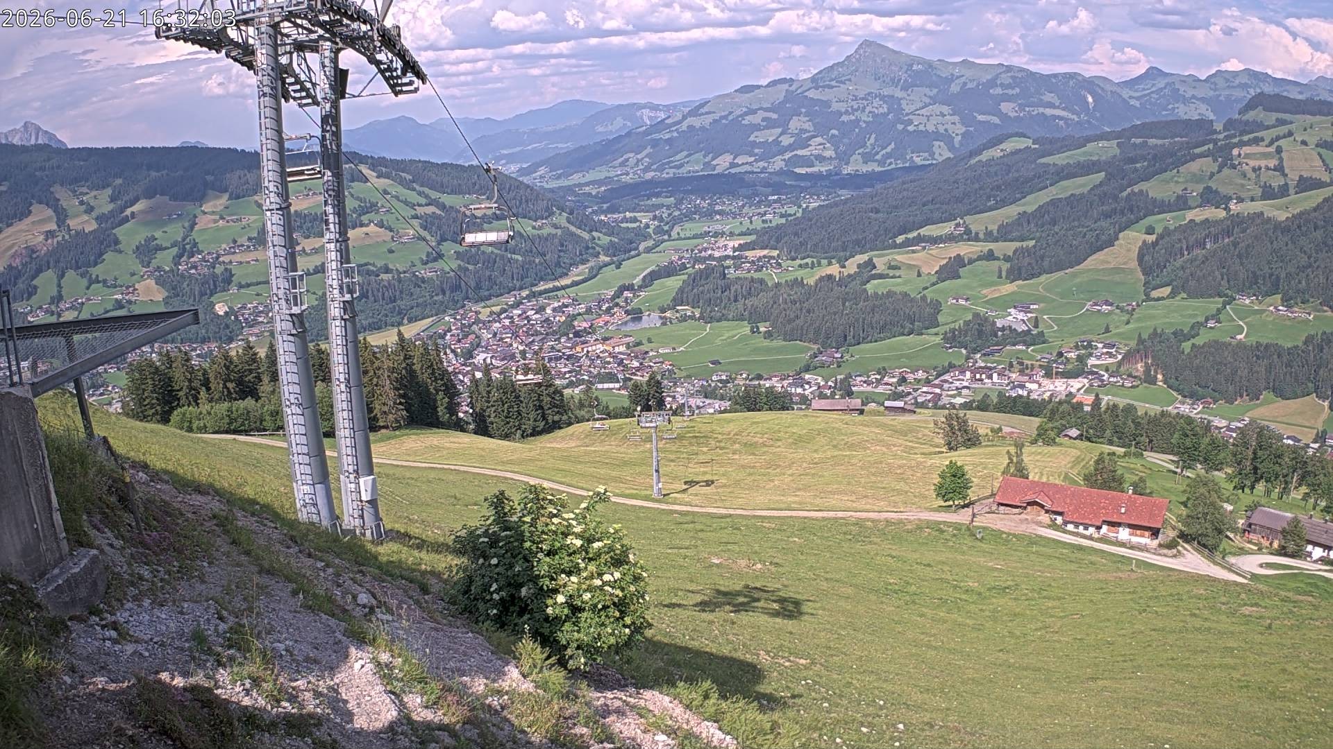 Archiv Foto Webcam Bergstation Gaisberg, Kitzbühel