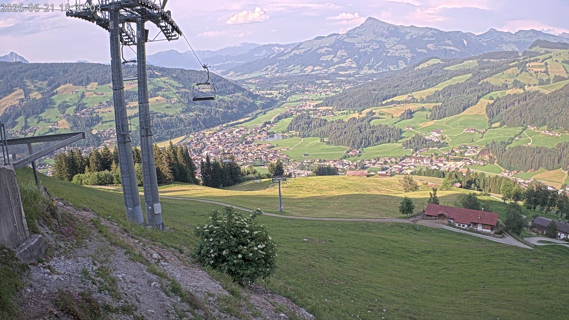 Archiv Foto Webcam Bergstation Gaisberg, Kitzbühel