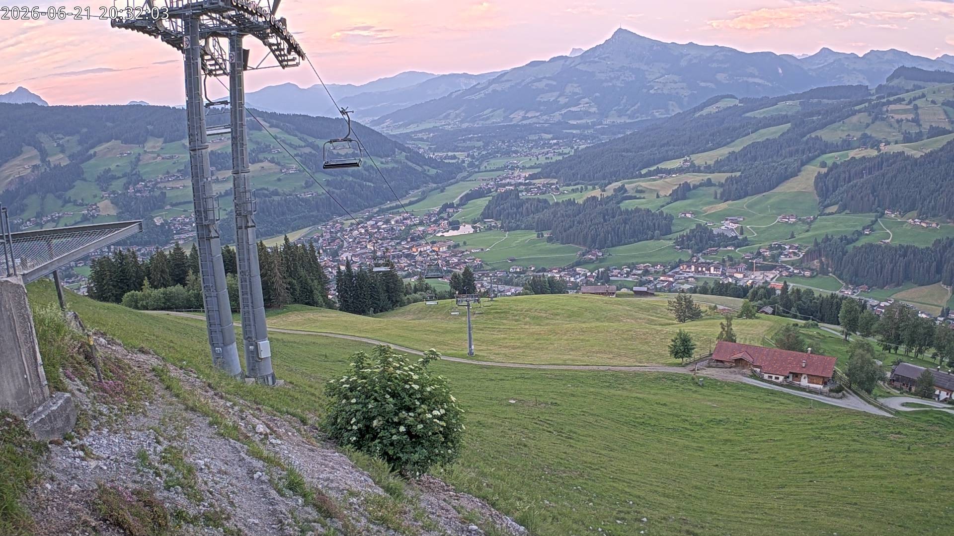 Archiv Foto Webcam Bergstation Gaisberg, Kitzbühel