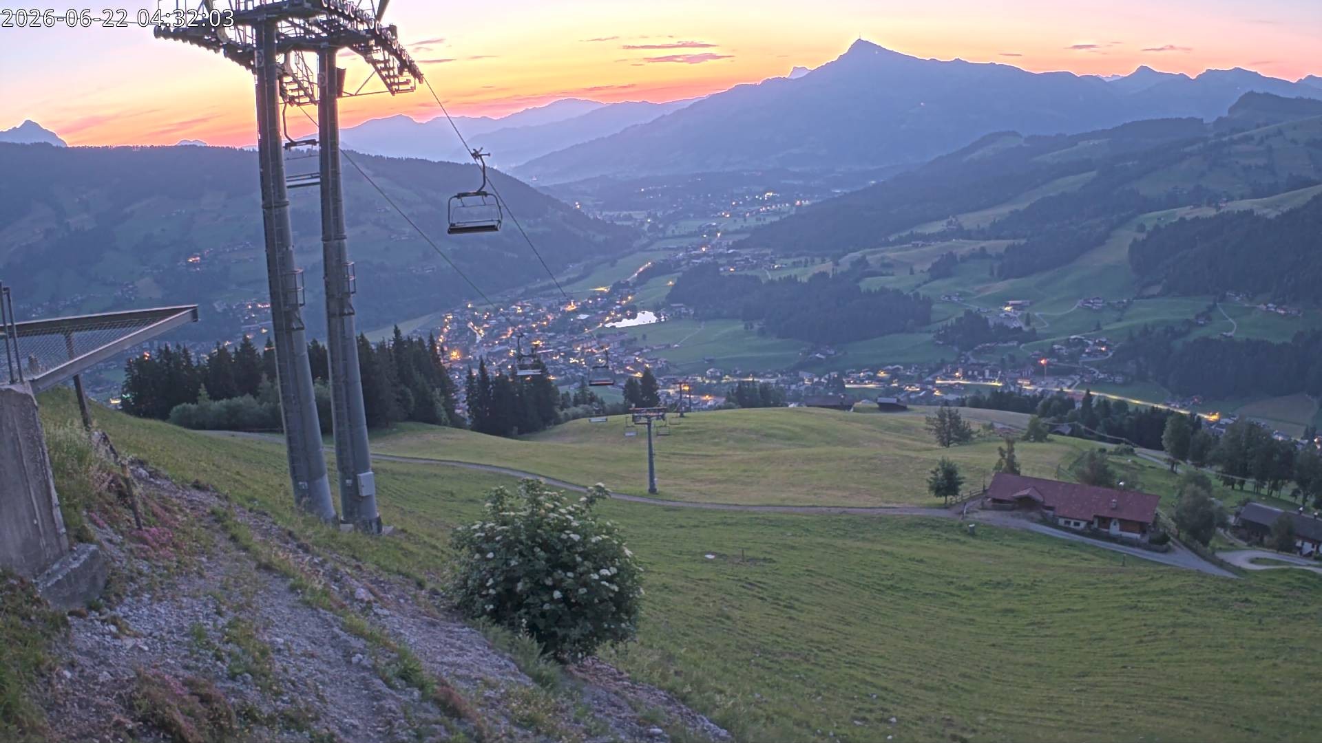 Archiv Foto Webcam Bergstation Gaisberg, Kitzbühel