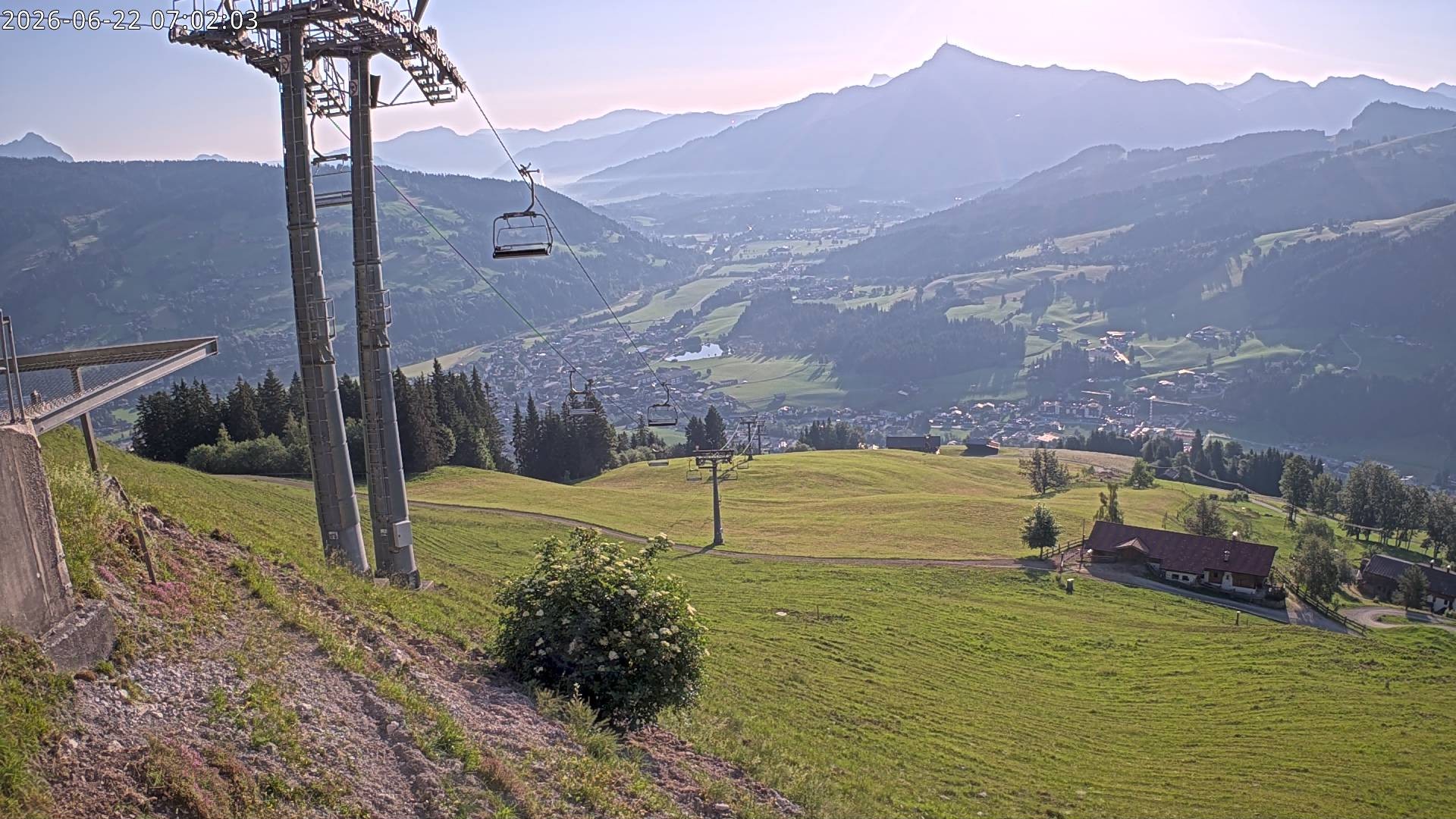 Archiv Foto Webcam Bergstation Gaisberg, Kitzbühel