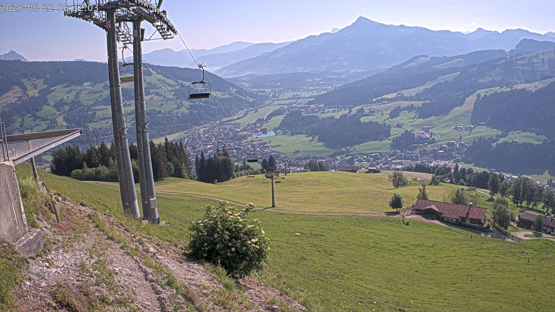 Archiv Foto Webcam Bergstation Gaisberg, Kitzbühel