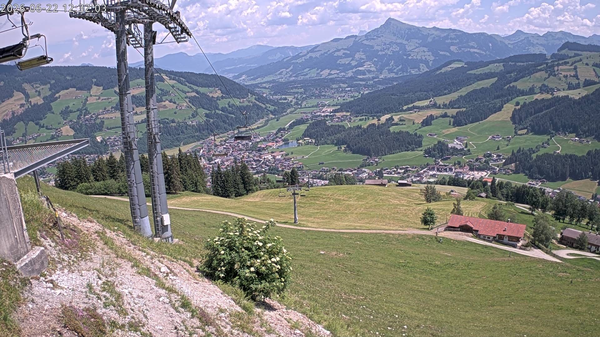 Archiv Foto Webcam Bergstation Gaisberg, Kitzbühel