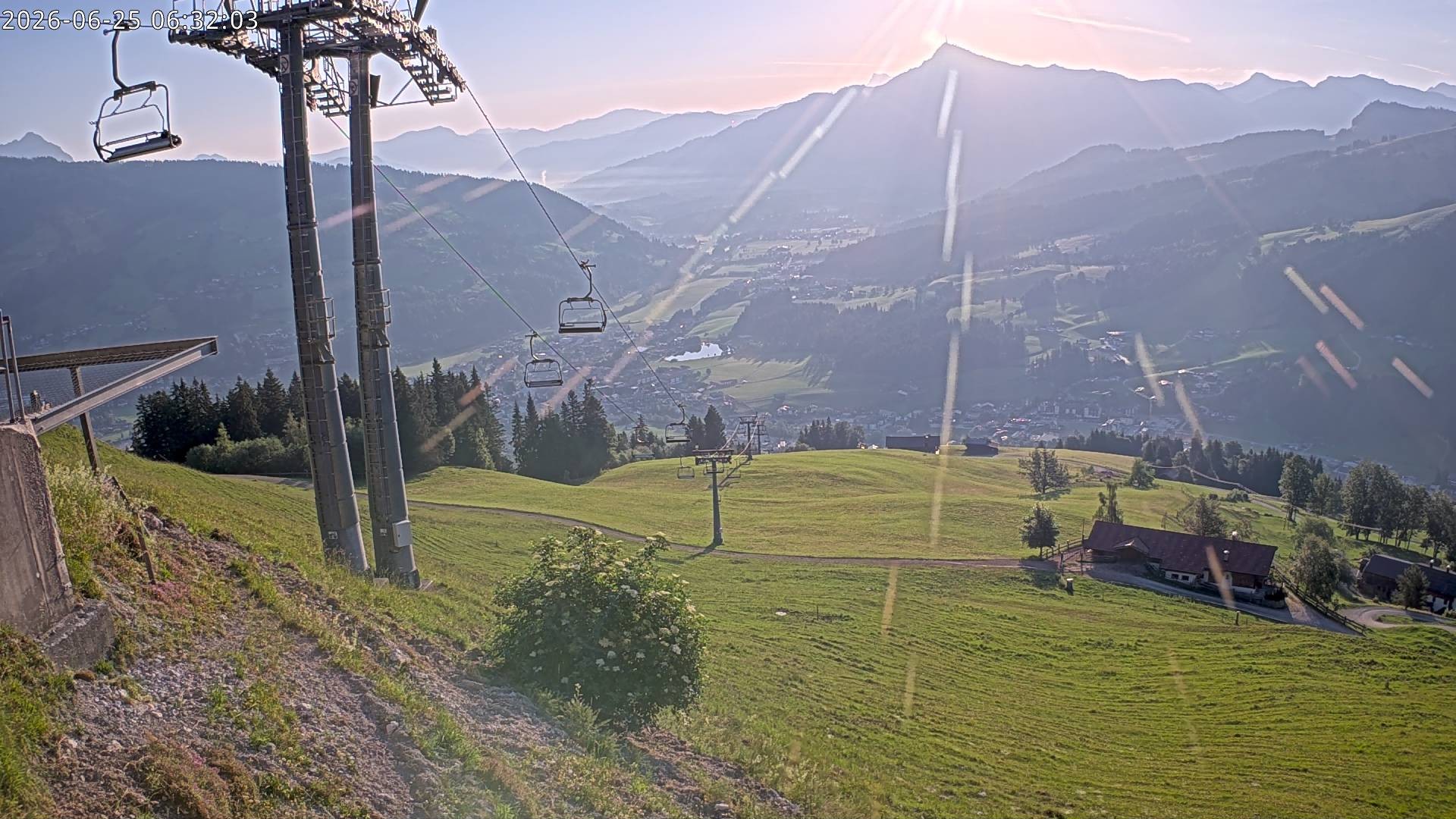 Archived image Webcam Gaisberg mountain station