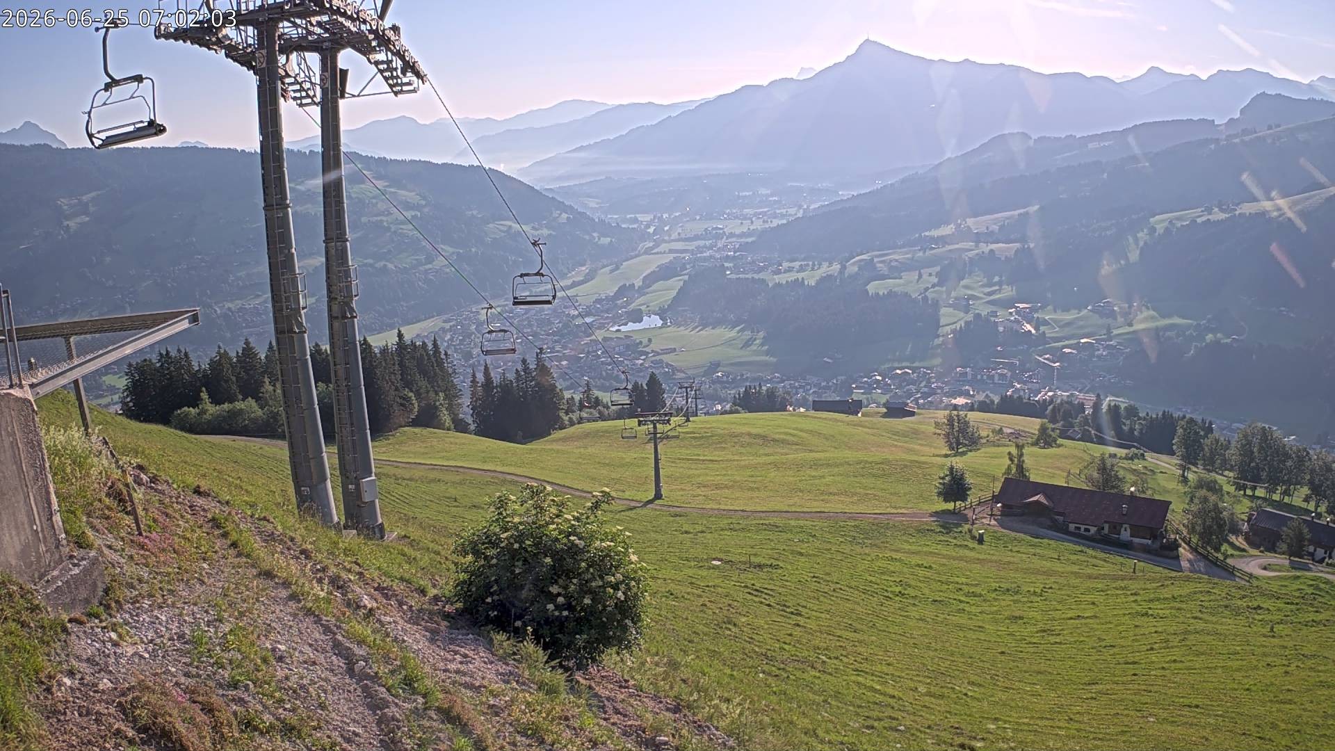 Archived image Webcam Gaisberg mountain station