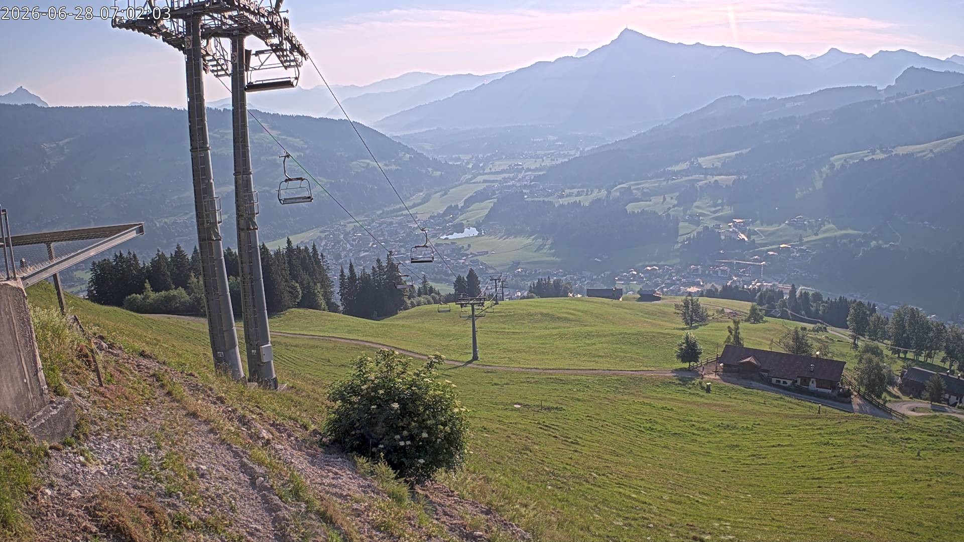 Archiv Foto Webcam Bergstation Gaisberg, Kitzbühel