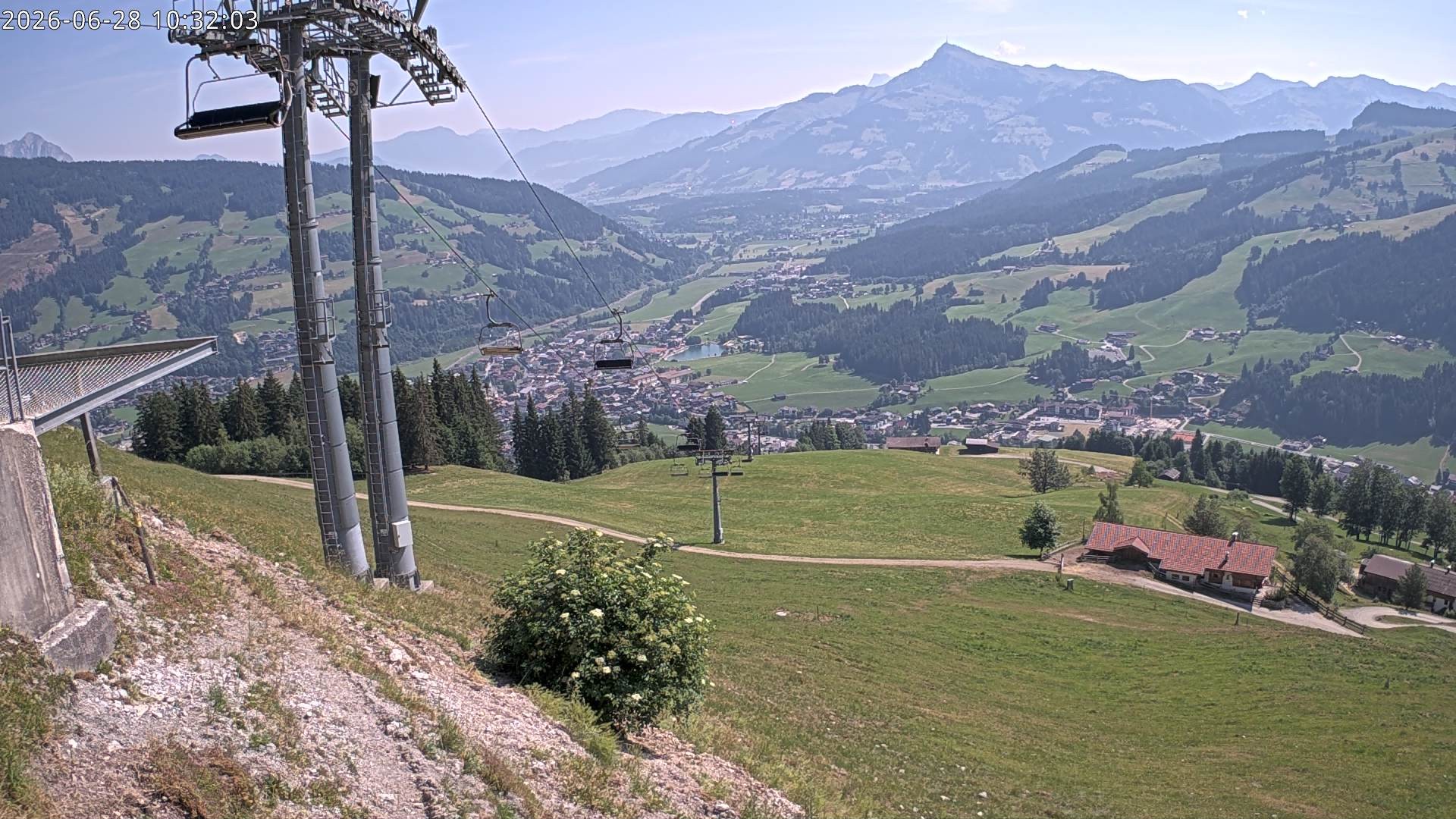 Archiv Foto Webcam Bergstation Gaisberg, Kitzbühel