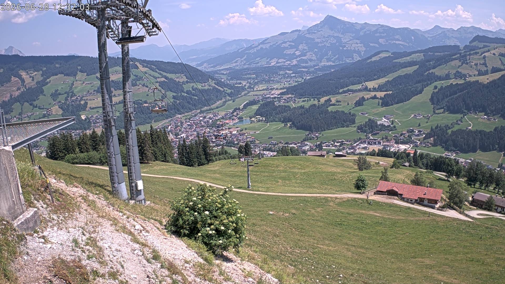 Archiv Foto Webcam Bergstation Gaisberg, Kitzbühel