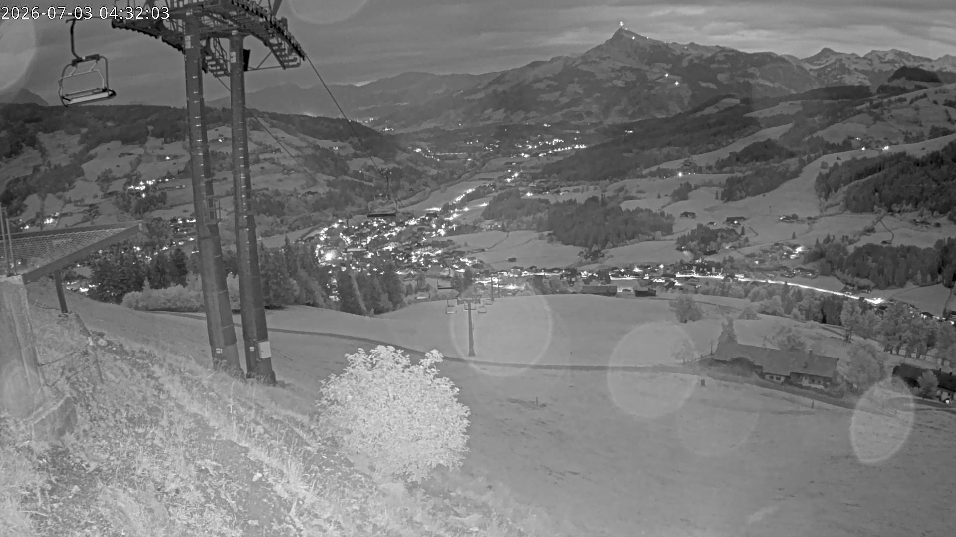 Archiv Foto Webcam Bergstation Gaisberg, Kitzbühel
